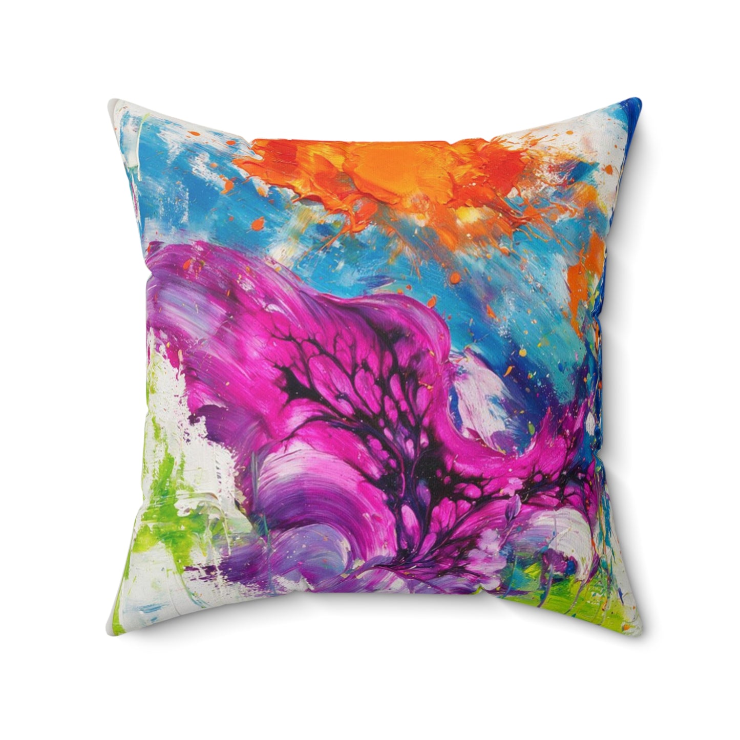Artistic Abstractions: Abstract Acrylic Art Pillows Collection