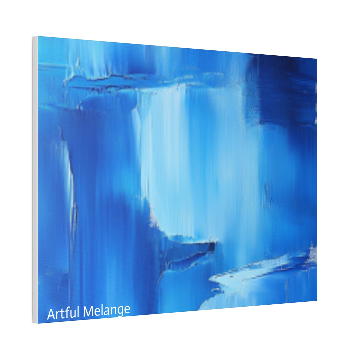 Acrylic Abstract Canvas Print - Richly Textured Artistry