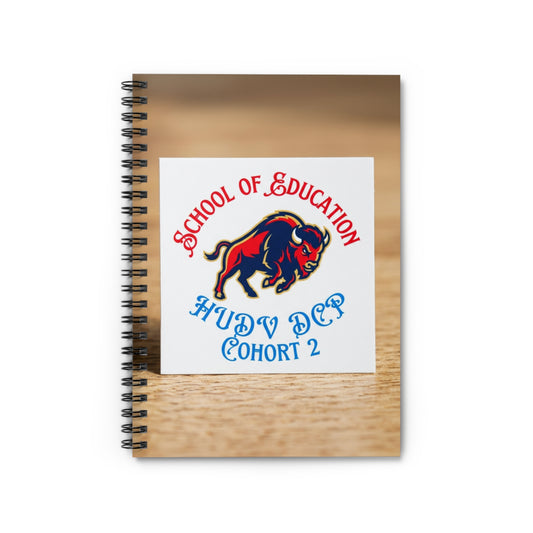 Howard University SOE Cohort 2 Signature Journal Collection/Spiral Notebook 2 - Ruled Line