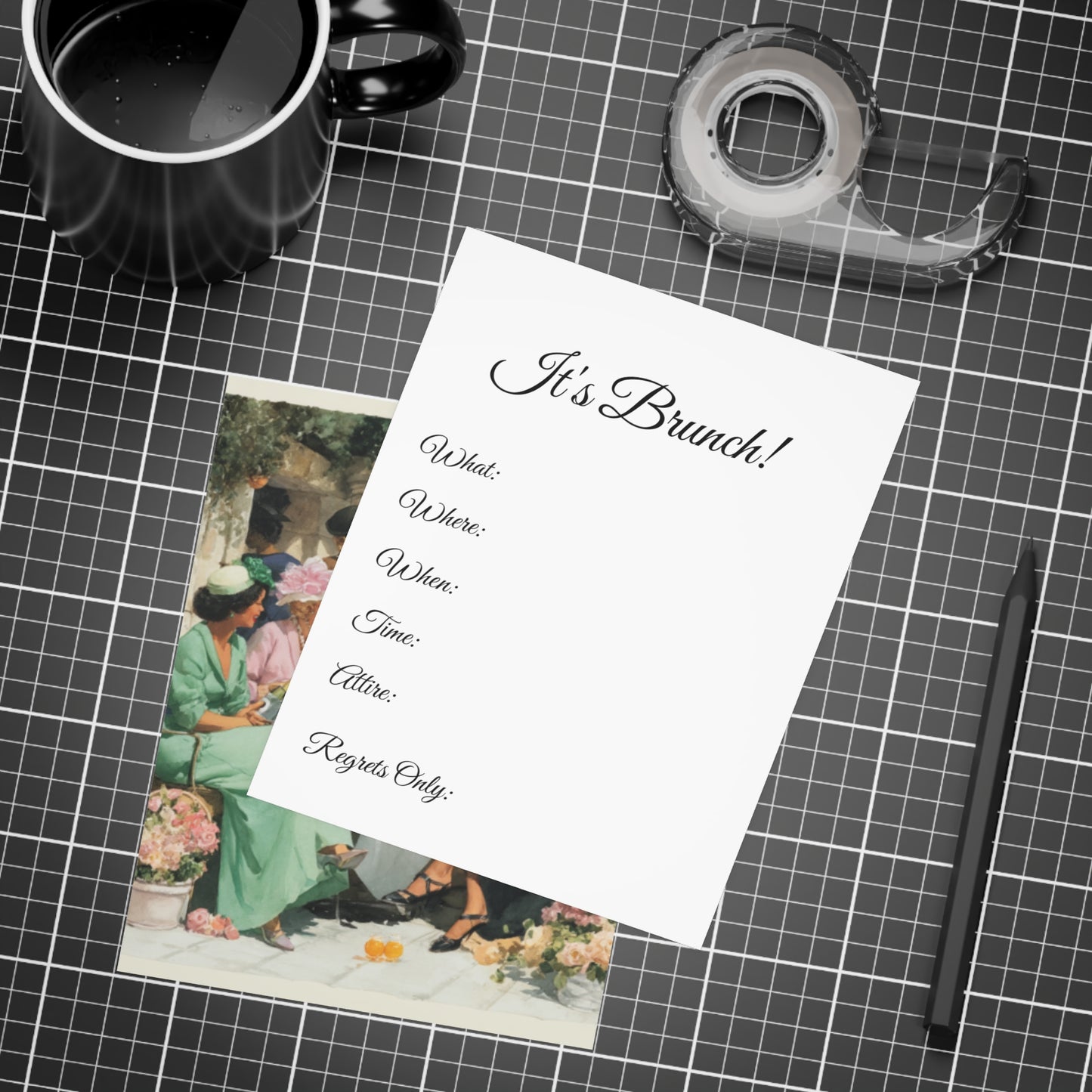 Brunch and Bliss- Brunch Invitation Bundles (envelopes included)
