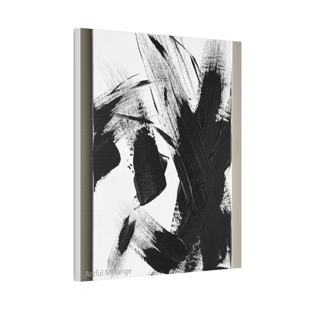 Acrylic Abstract Canvas Print - Richly Textured Artistry