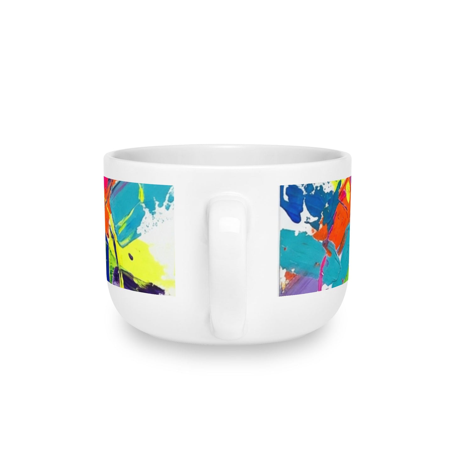 ChromaSoul™ Abstract Latte Mug Collection, 25oz