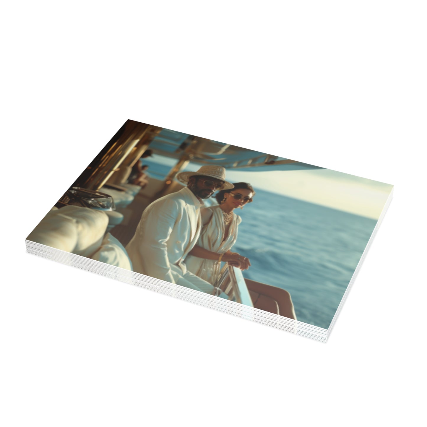 Sail & Celebrate: A Day of Elegance Yacht/Boat Party Invitation Bundles (envelopes included)