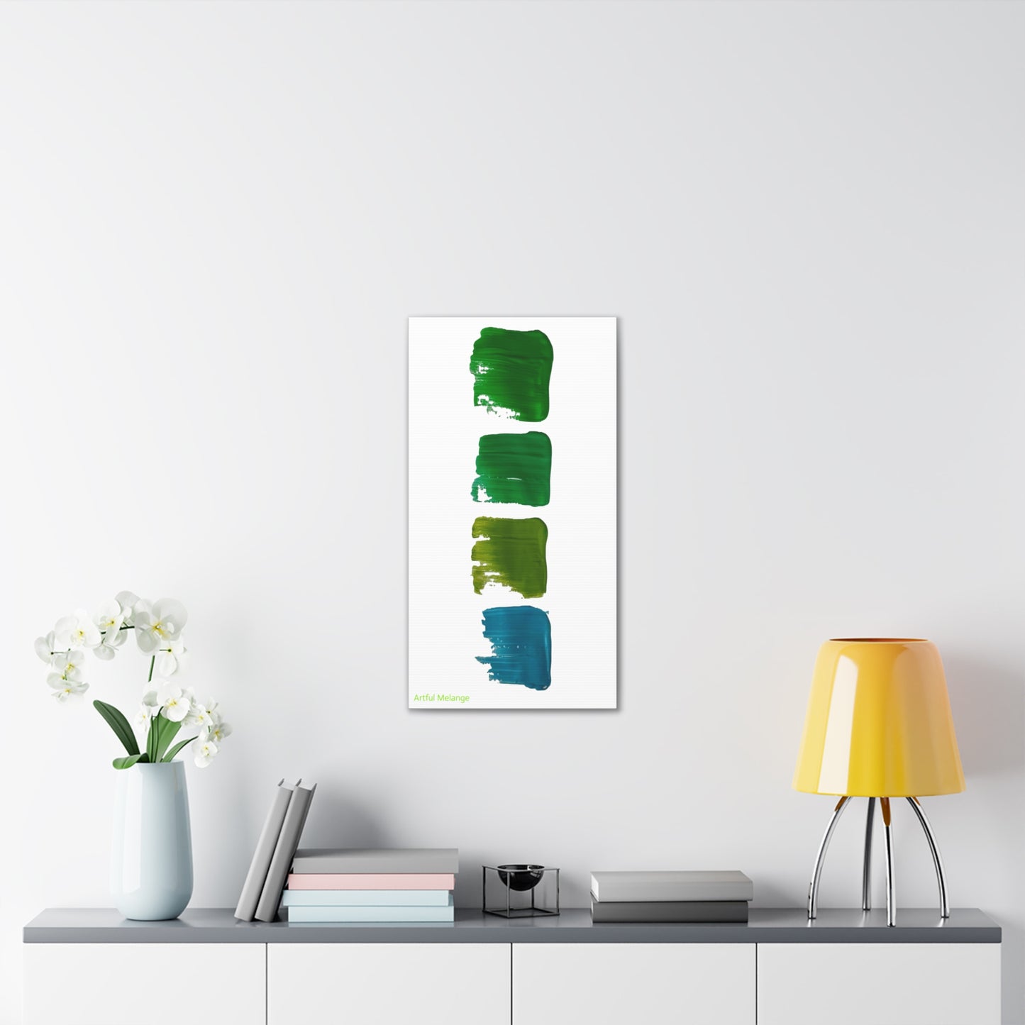 Acrylic Abstract Canvas Print - Richly Textured Artistry