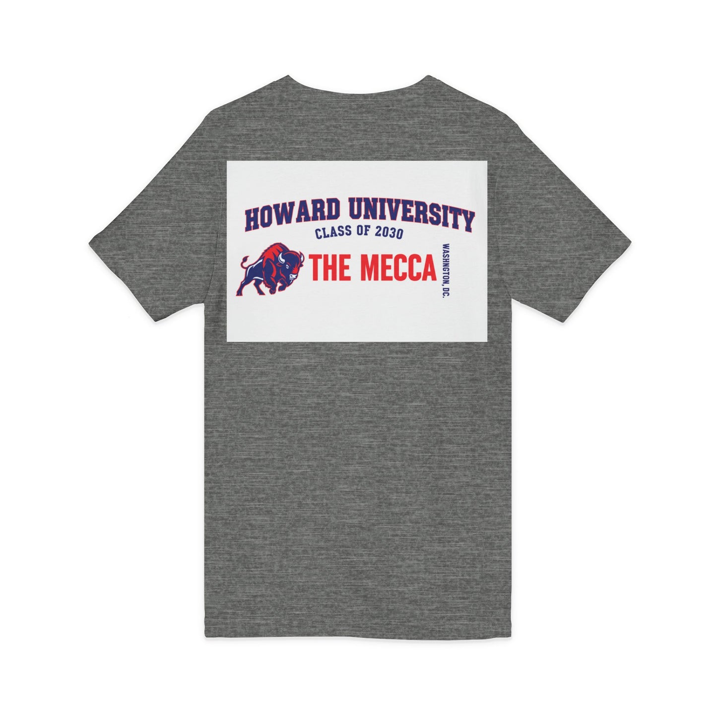 Howard University Class of 2030 Unisex V-Neck T-Shirt | The Mecca Incoming Class Tee