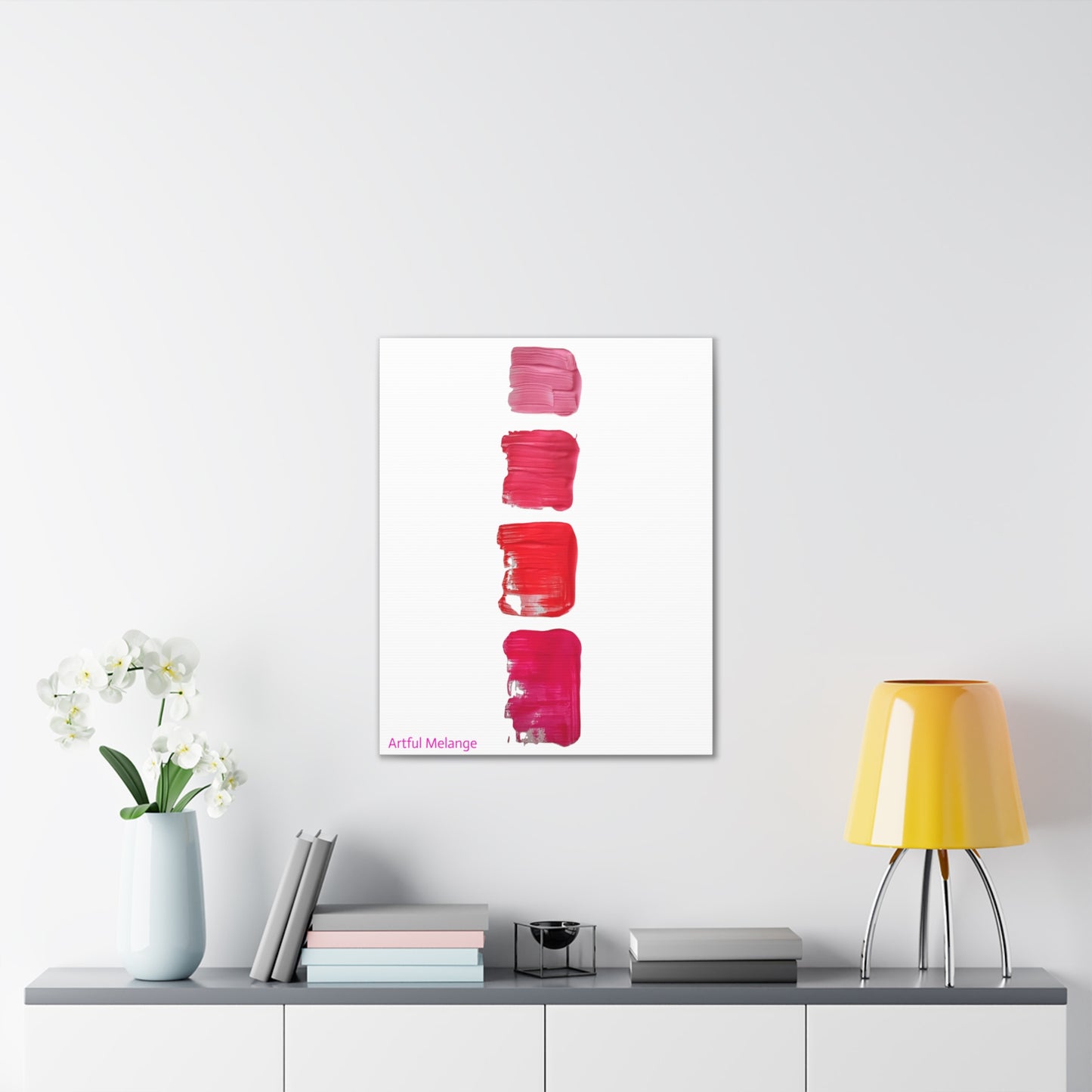 Acrylic Abstract Canvas Print - Richly Textured Artistry