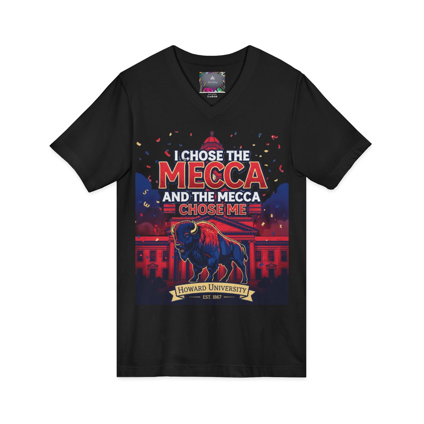 I Chose the Mecca and the Mecca Chose Me Unisex T-Shirt 5/A bold Howard-inspired statement tee for those who proudly embrace the Mecca.