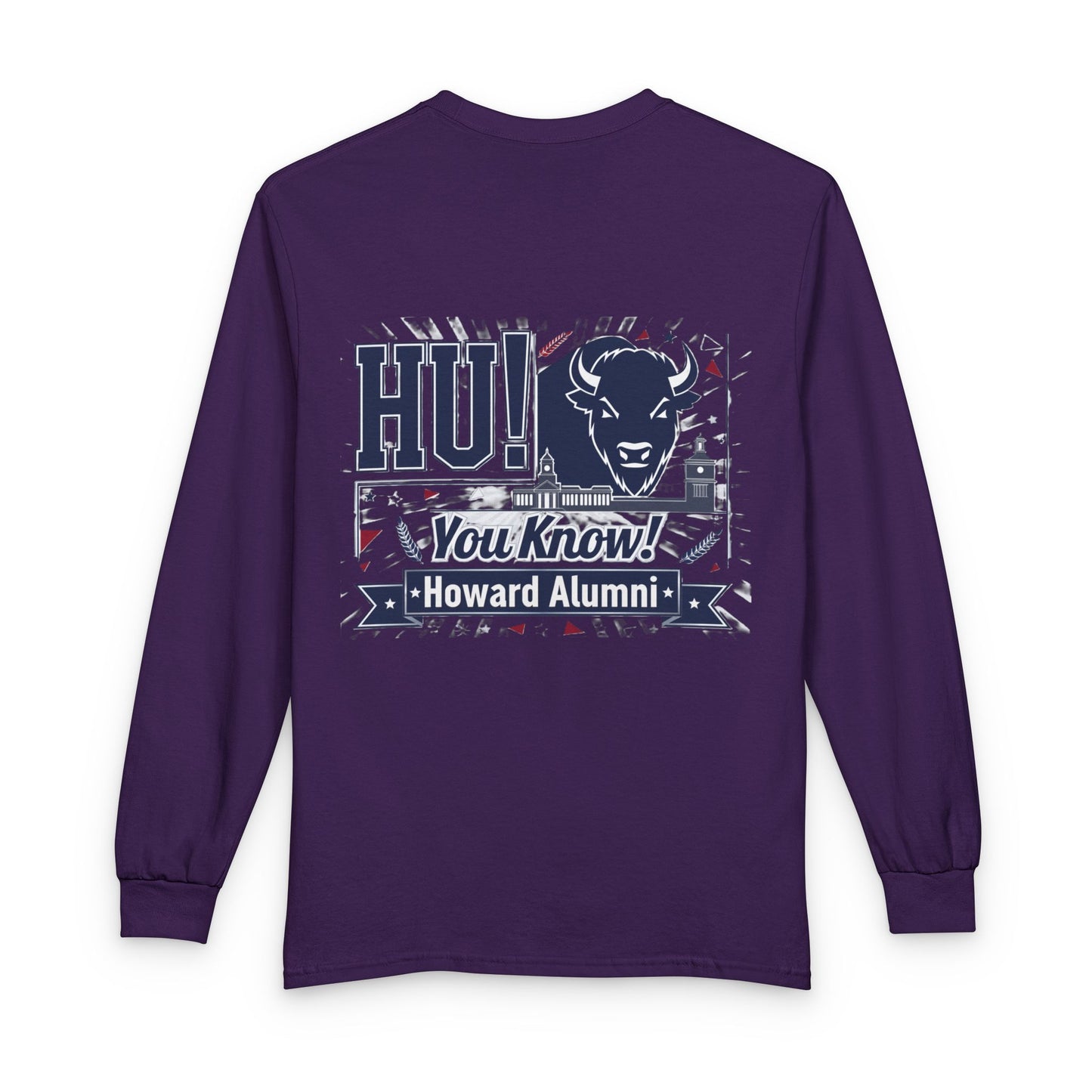 Howard University Heritage Reserve/Unisex Long Sleeve T-Shirt 6