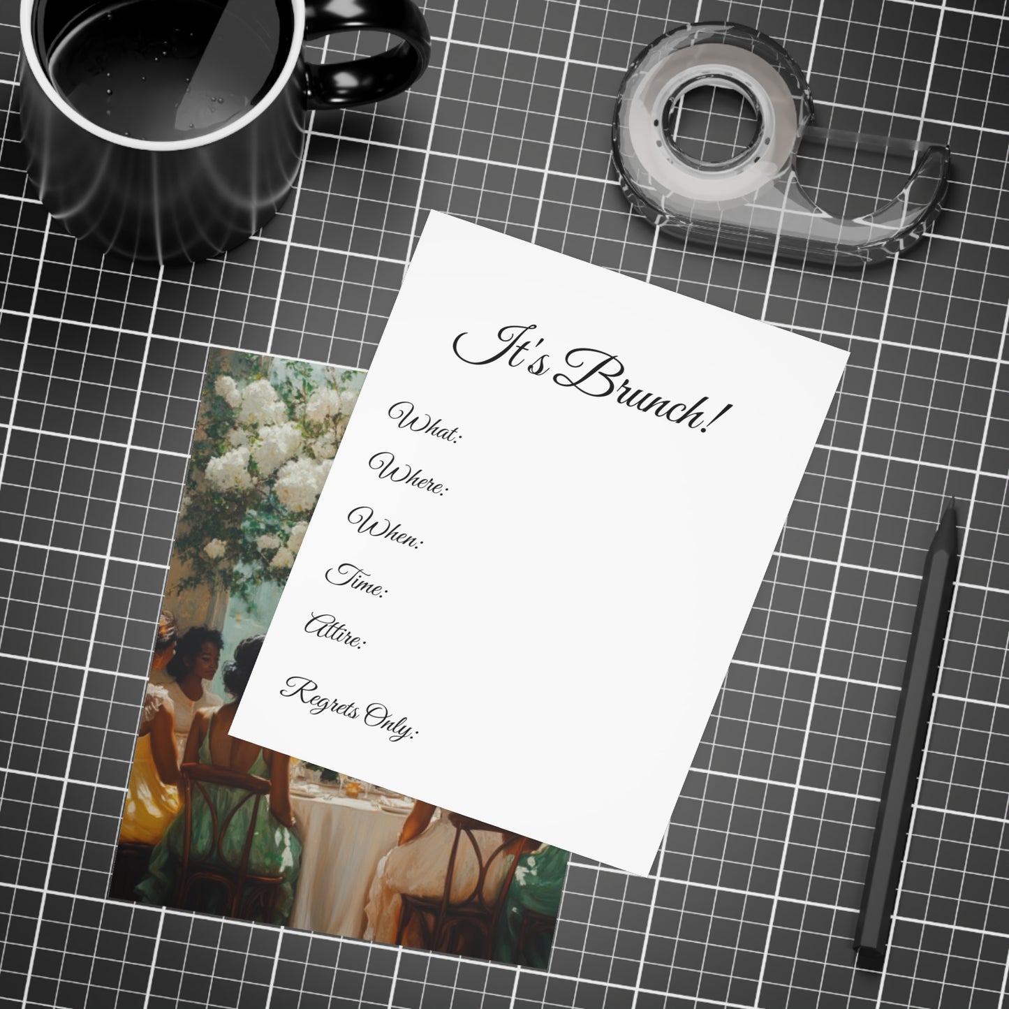 Brunch and Bliss  Invitation Bundles (envelopes included)