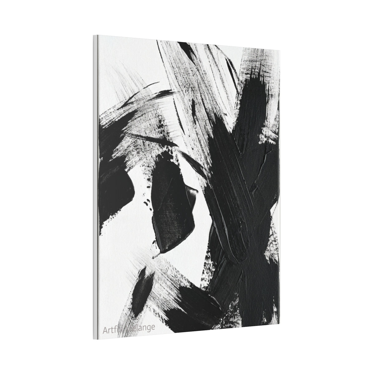 Acrylic Abstract Canvas Print - Richly Textured Artistry