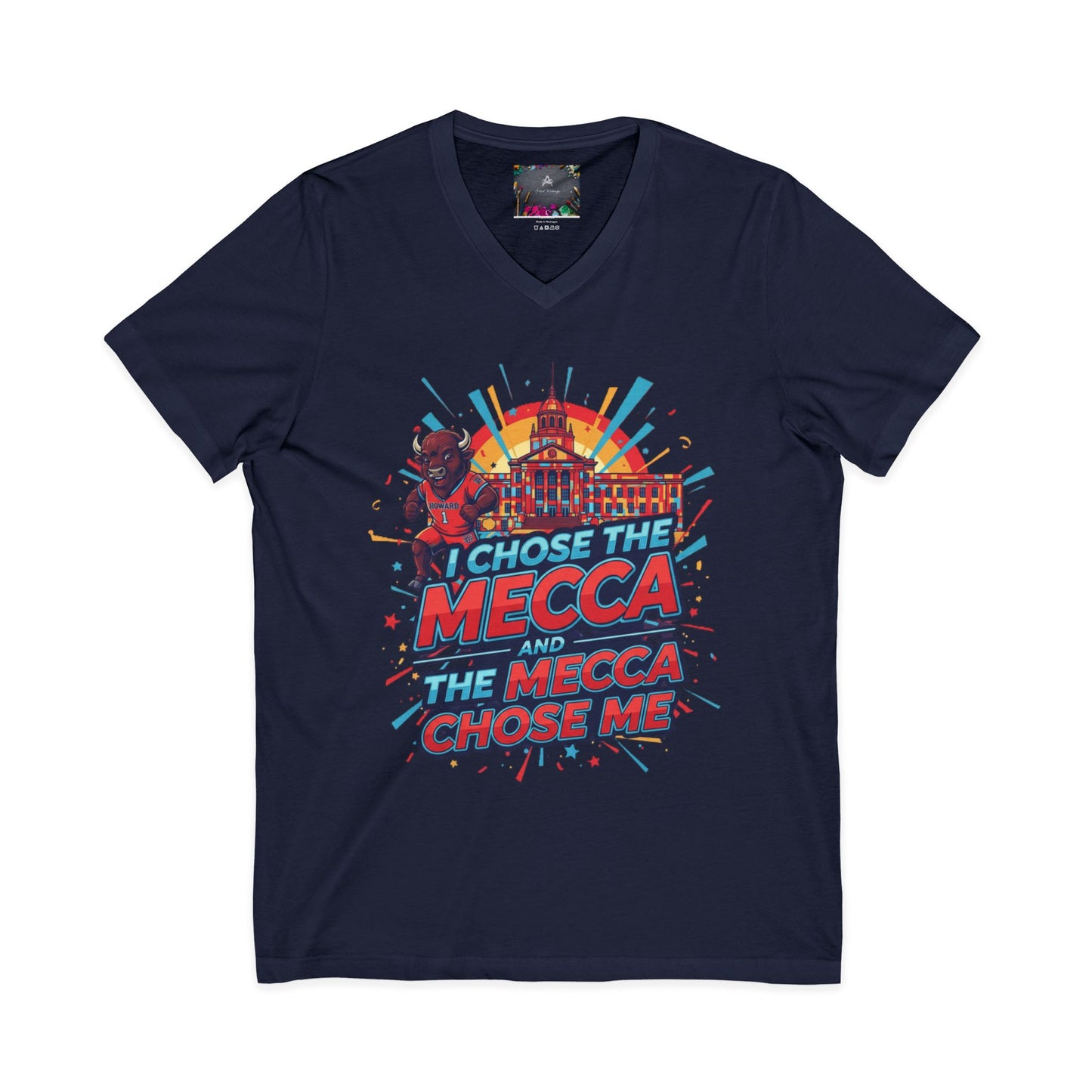 I Chose the Mecca and the Mecca Chose Me Unisex T-Shirt 6/A bold Howard-inspired statement tee for those who proudly embrace the Mecca.