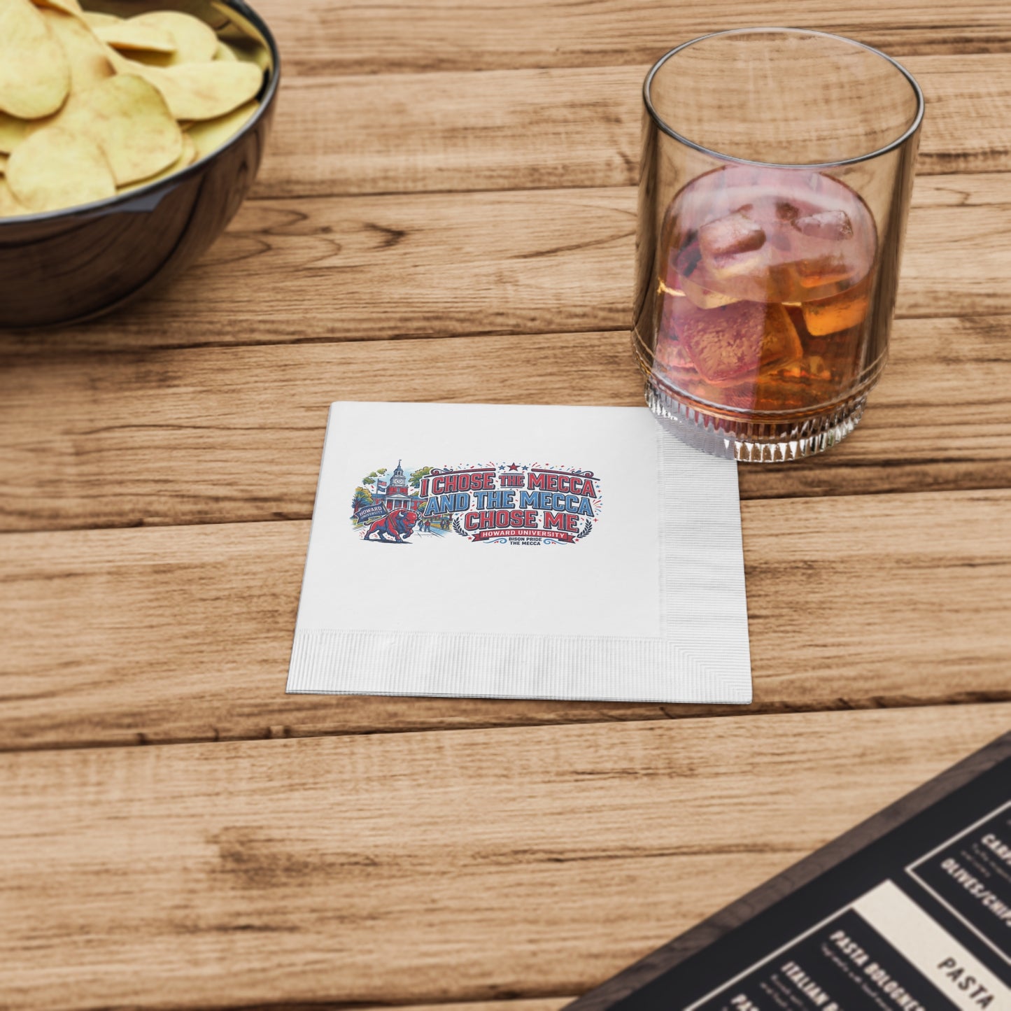 Howard University Bison Pride Napkins 3