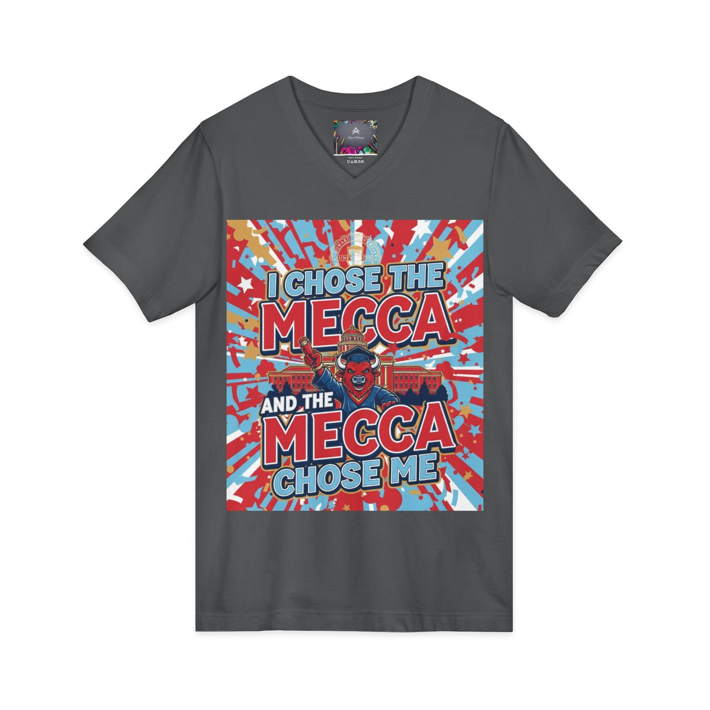 I Chose the Mecca and the Mecca Chose Me Unisex T-Shirt 4/A bold Howard-inspired statement tee for those who proudly embrace the Mecca.