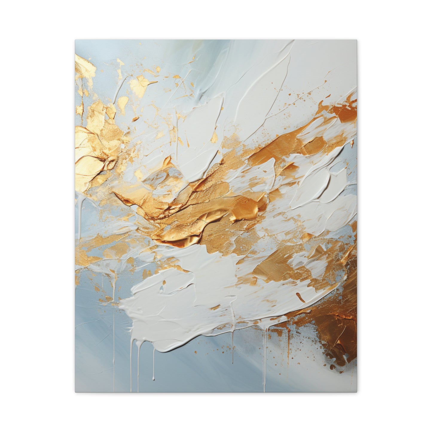 Acrylic Abstract Canvas Print - Richly Textured Artistry