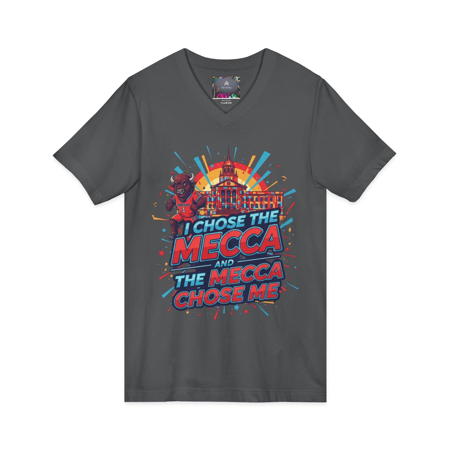 I Chose the Mecca and the Mecca Chose Me Unisex T-Shirt 6/A bold Howard-inspired statement tee for those who proudly embrace the Mecca.