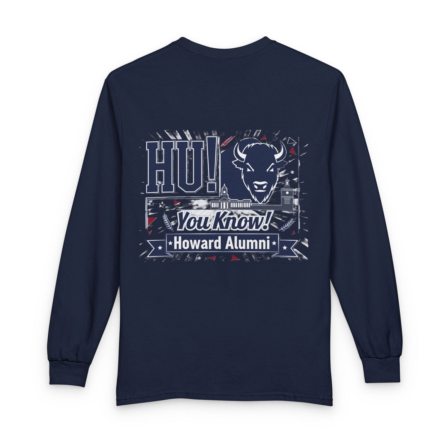 Howard University Heritage Reserve/Unisex Long Sleeve T-Shirt 6