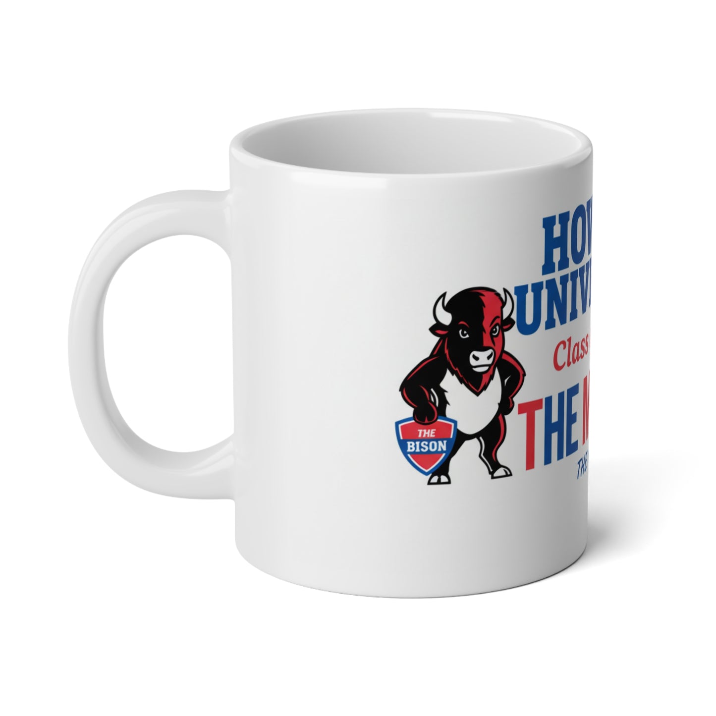 Howard University Class of 2026 Mug – The Mecca Bison Pride,Jumbo Mug 3, 20oz