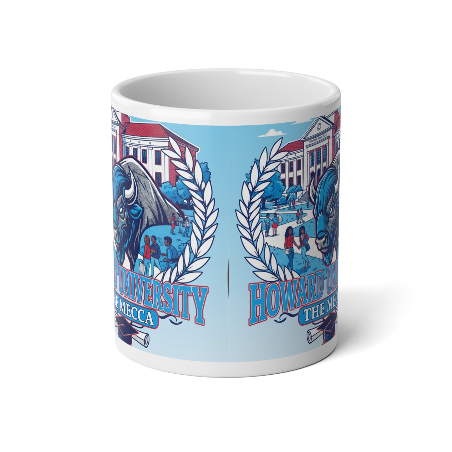 Howard Bison Heritage Mug – The Mecca Jumbo Mug 10, 20oz