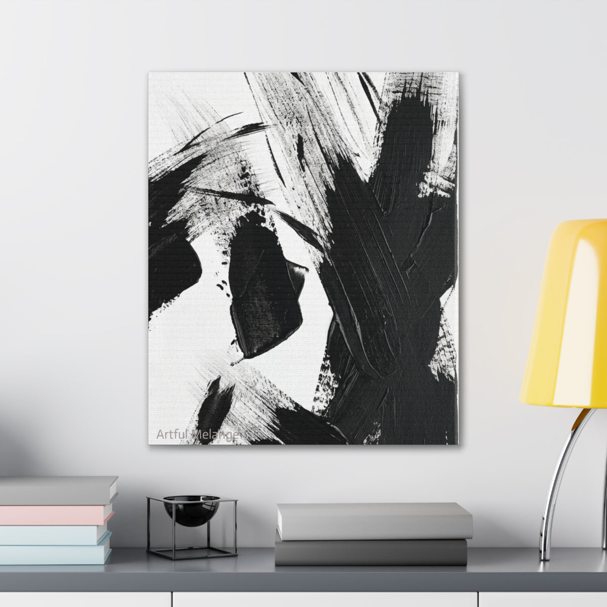 Acrylic Abstract Canvas Print - Richly Textured Artistry