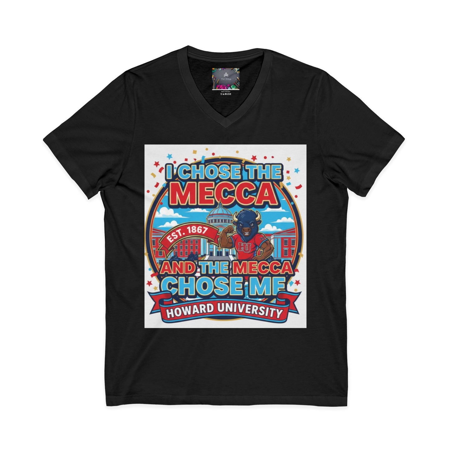 I Chose the Mecca and the Mecca Chose Me Unisex T-Shirt/A bold Howard-inspired statement tee for those who proudly embrace the Mecca.