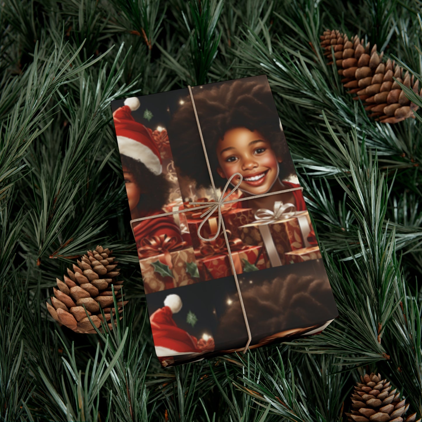 Harmony Holidays Wrapping Paper Sheet
