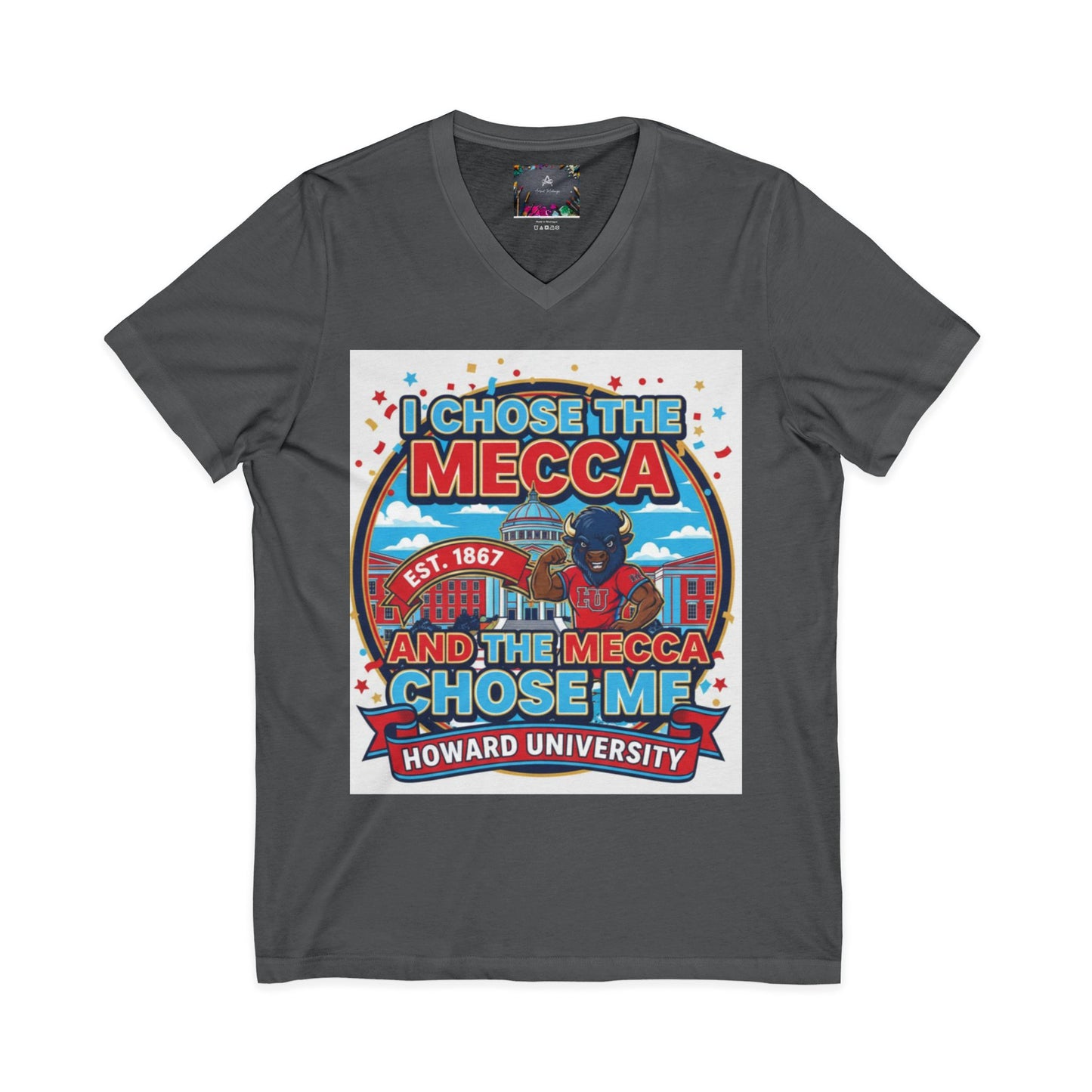 I Chose the Mecca and the Mecca Chose Me Unisex T-Shirt/A bold Howard-inspired statement tee for those who proudly embrace the Mecca.