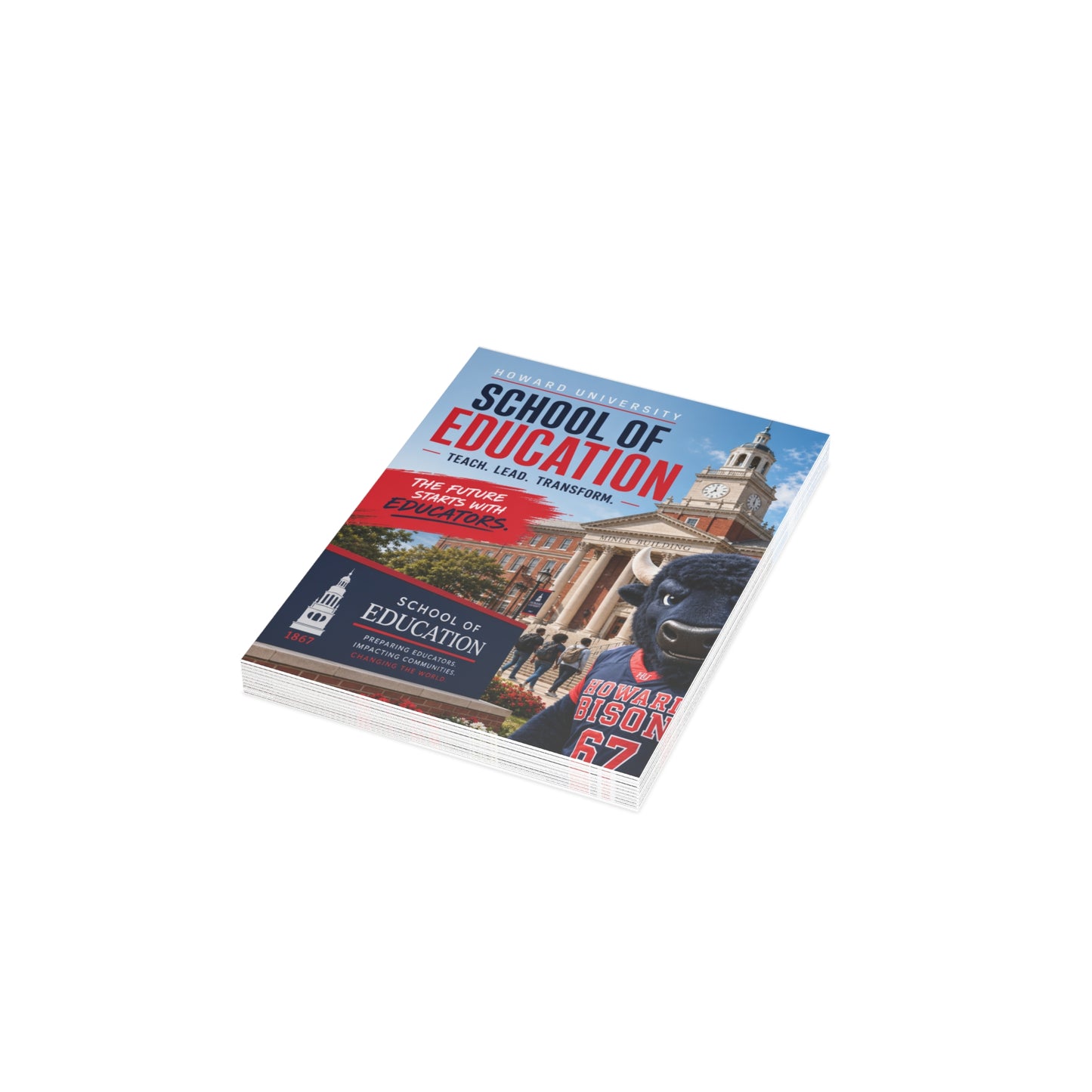Howard University School of Education Postcard Set 1 (envelopes included)