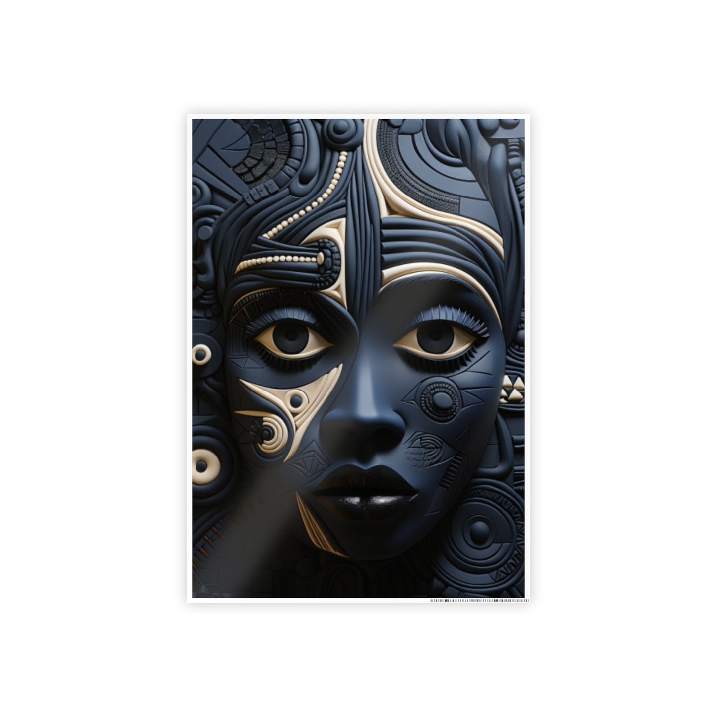 AfroElegance: Empowering Melanated Women Poster 1