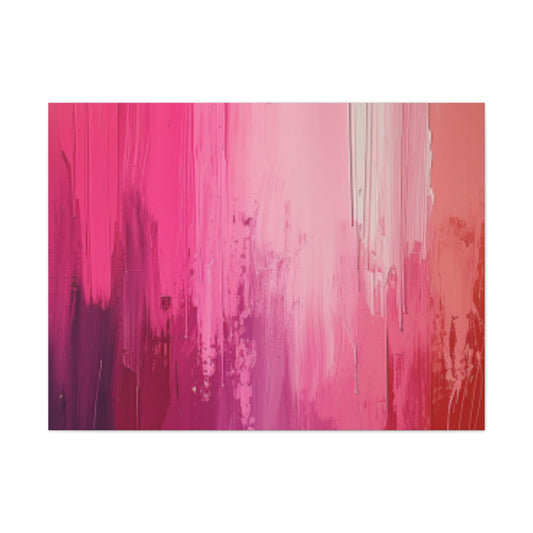 In The Pink: A Symphony of Sophistication Canvas Print