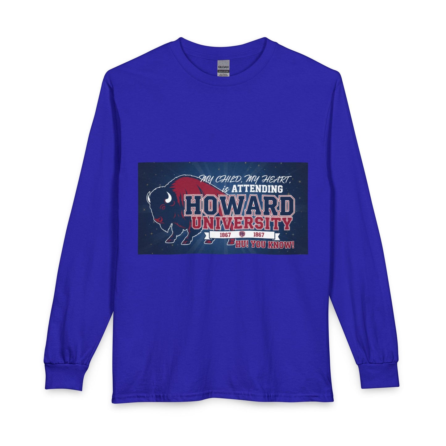 Howard University Pride Family Statement/Unisex Long Sleeve T-Shirt 6