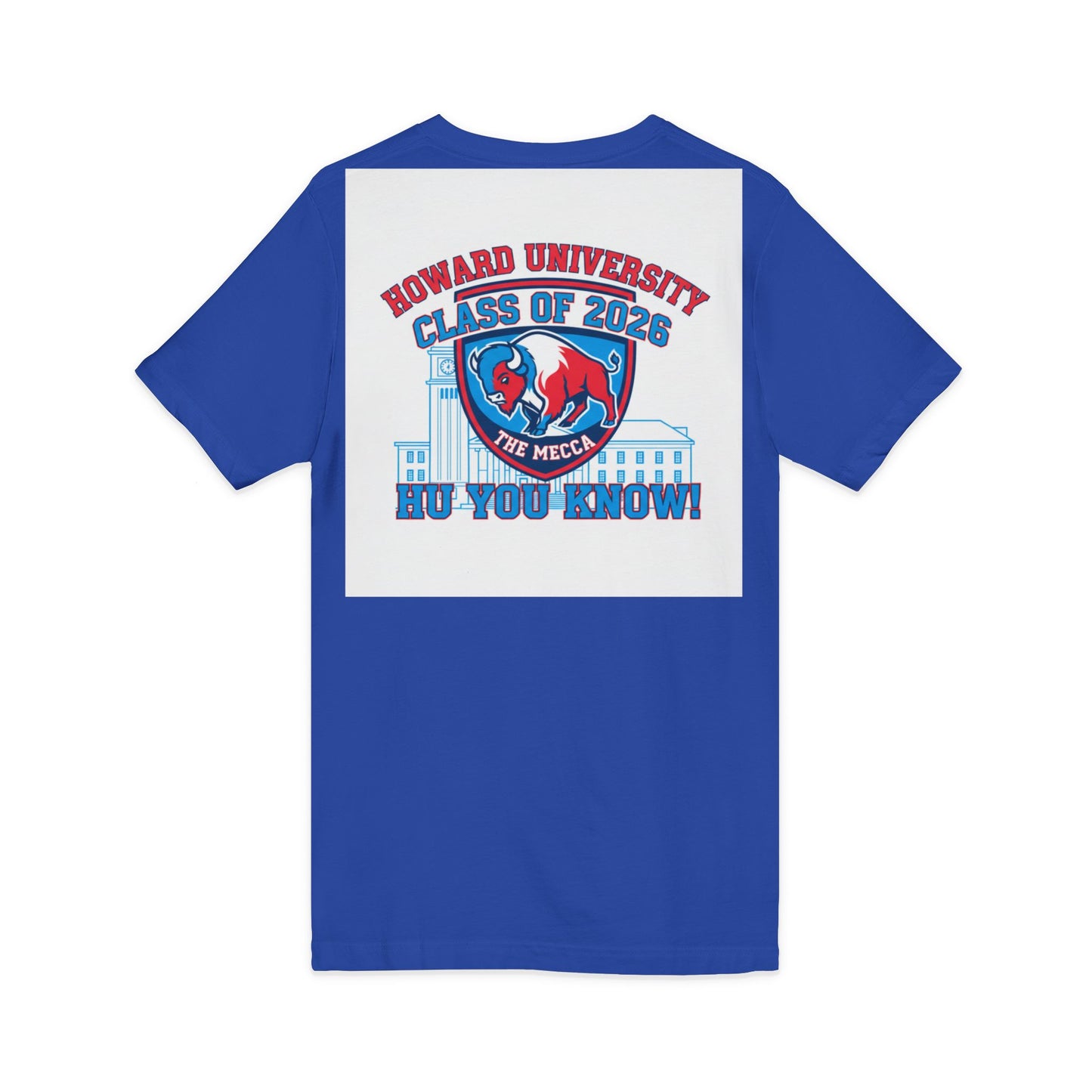 Howard University Class of 2026 Unisex V-Neck T-Shirt | The Mecca Incoming Class Tee