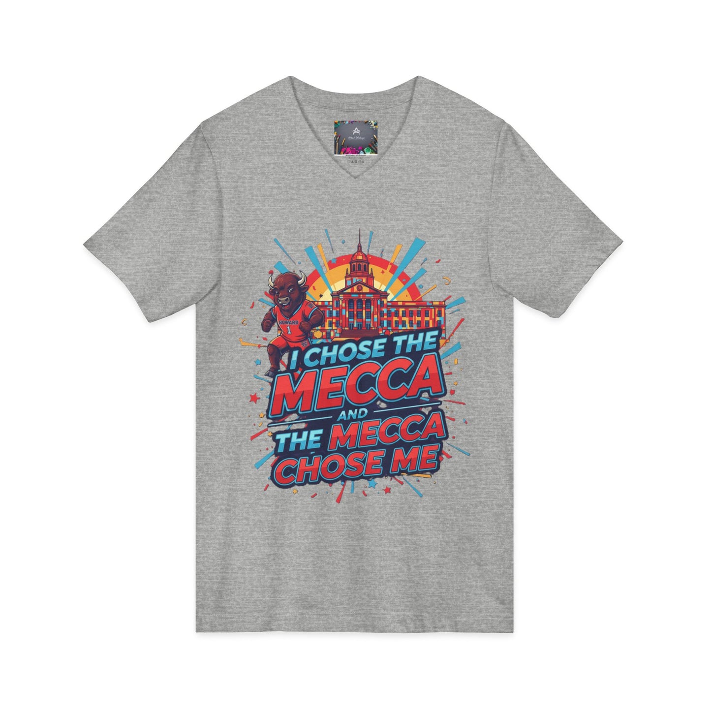 I Chose the Mecca and the Mecca Chose Me Unisex T-Shirt 6/A bold Howard-inspired statement tee for those who proudly embrace the Mecca.