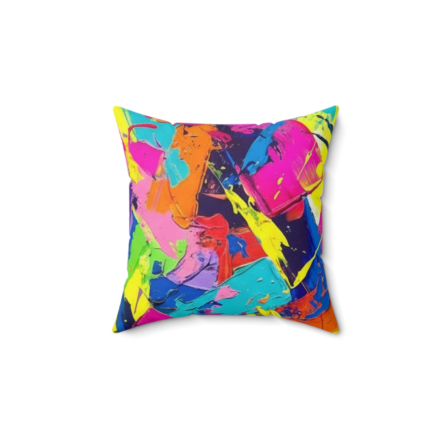 Artistic Abstractions: Abstract Acrylic Art Pillows Collection