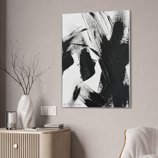 Acrylic Abstract Canvas Print - Richly Textured Artistry