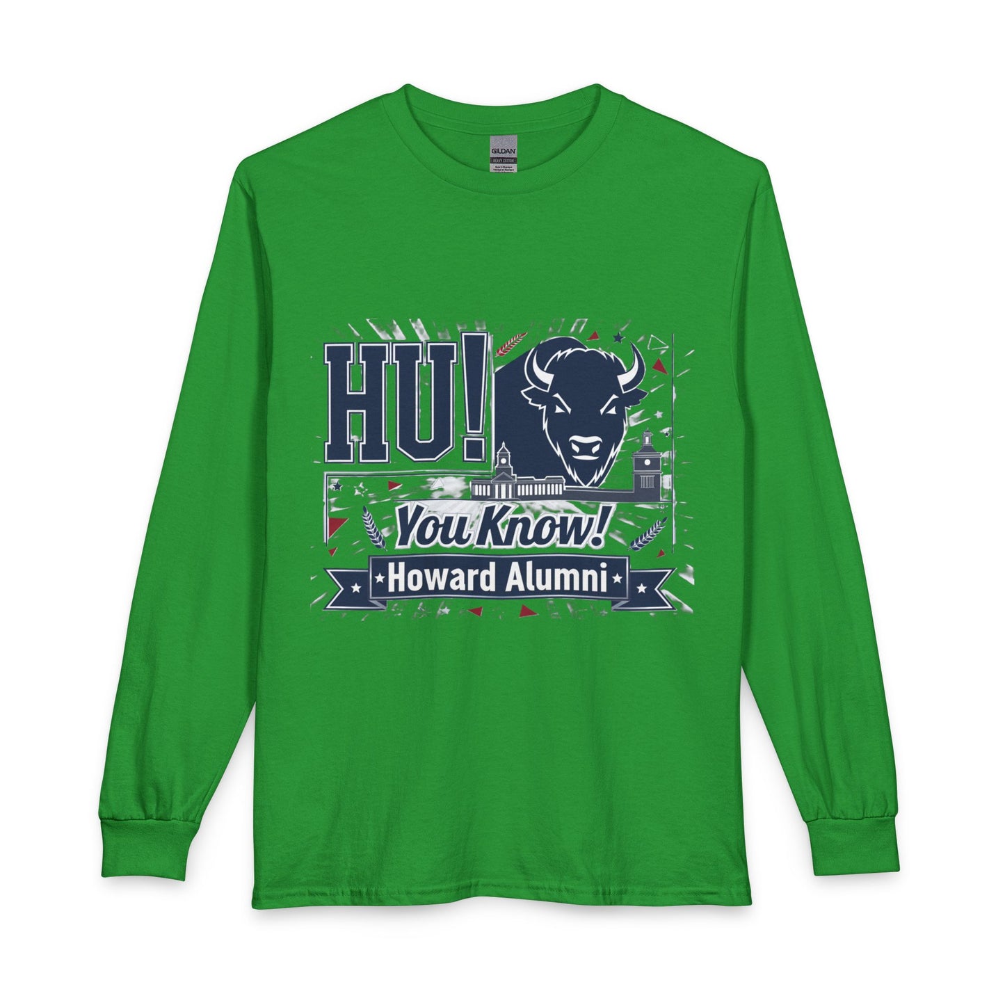 Howard University Heritage Reserve/Unisex Long Sleeve T-Shirt 6