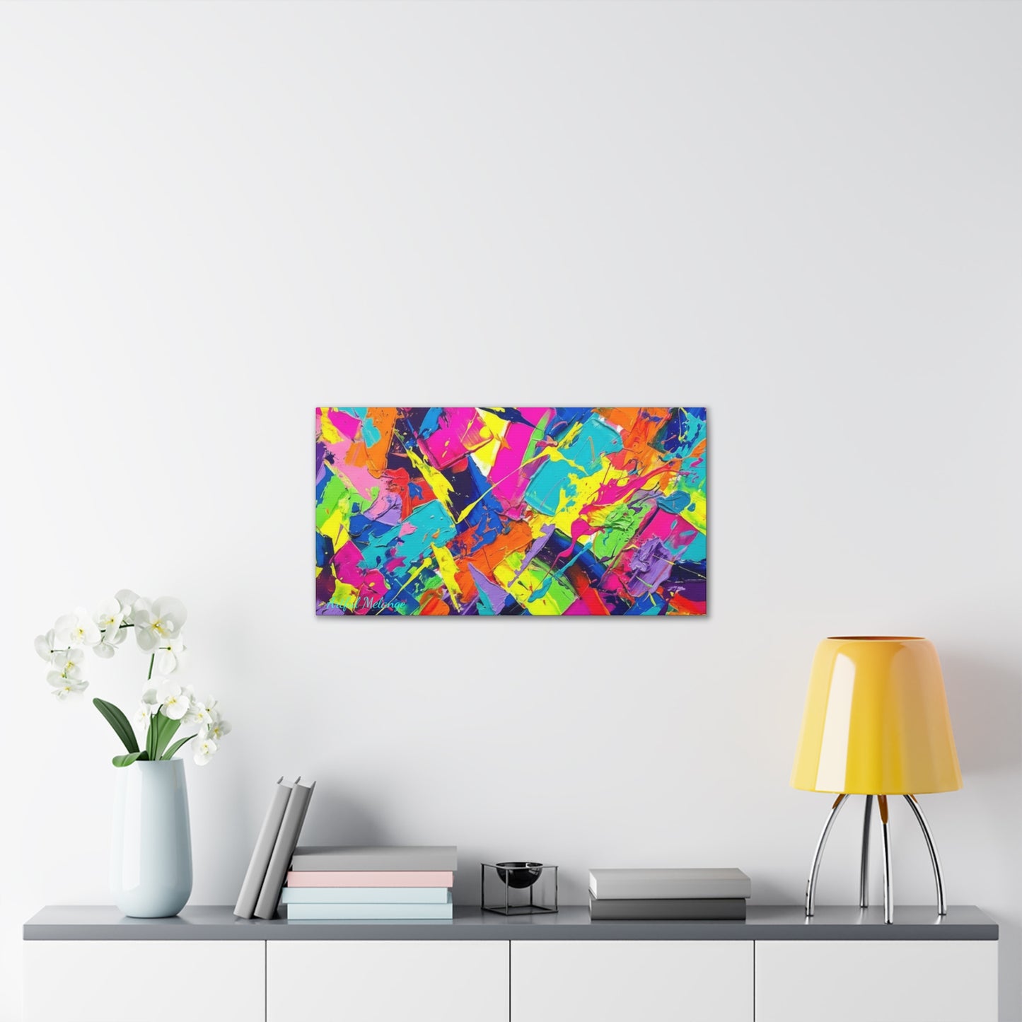 Acrylic Abstract Canvas Print - Richly Textured Artistry