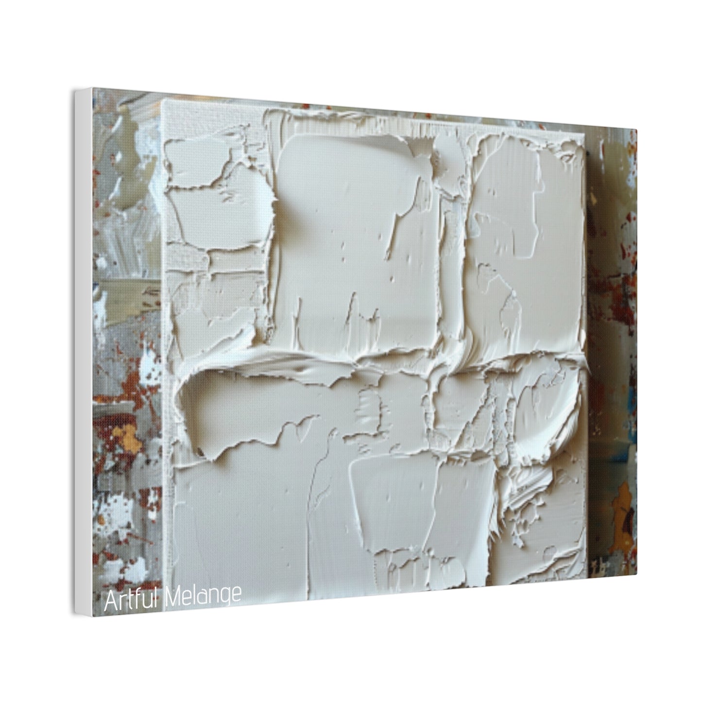 Primary Elegance: A Symphony of Sophistication Canvas Print