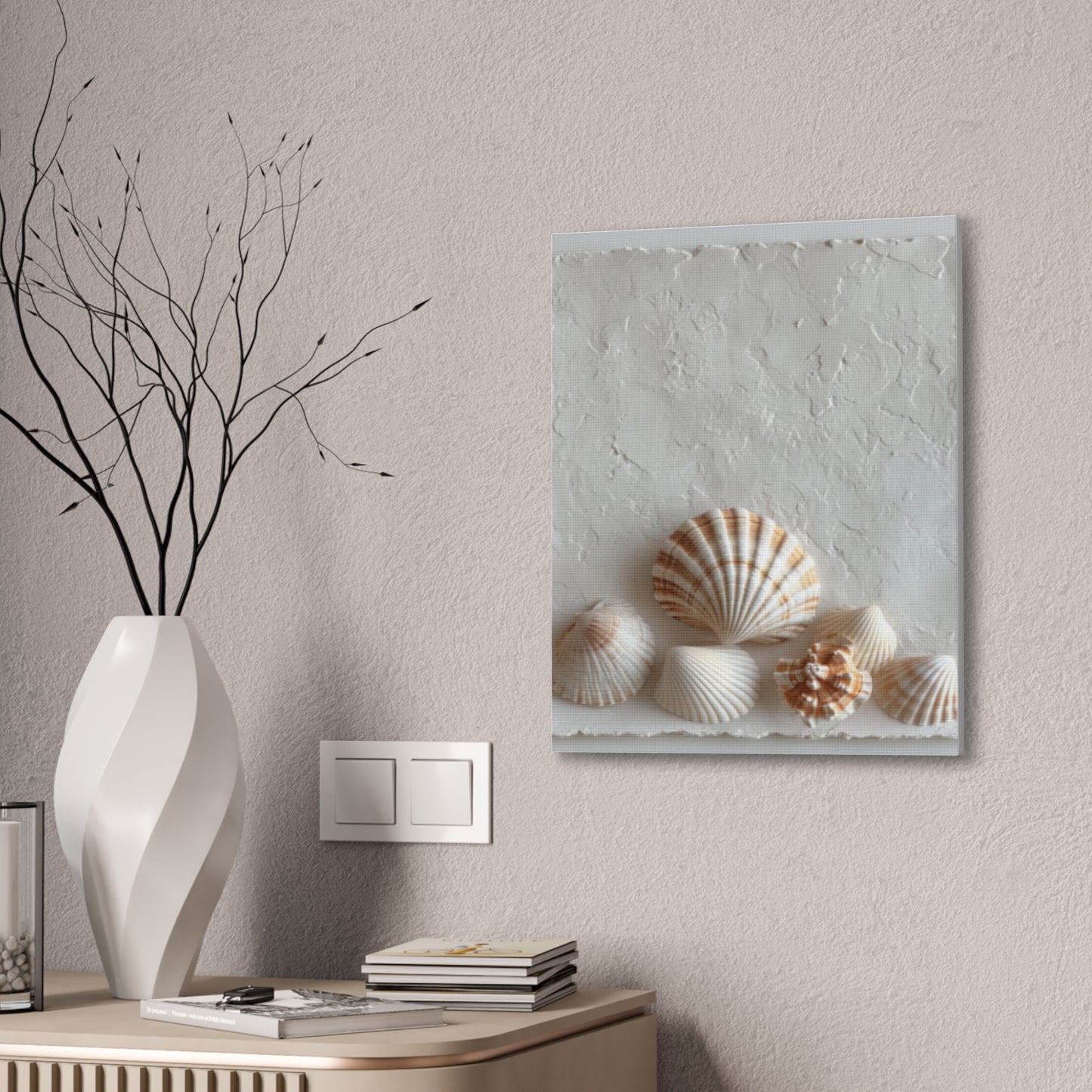 Seashell Serenity Canvas Print