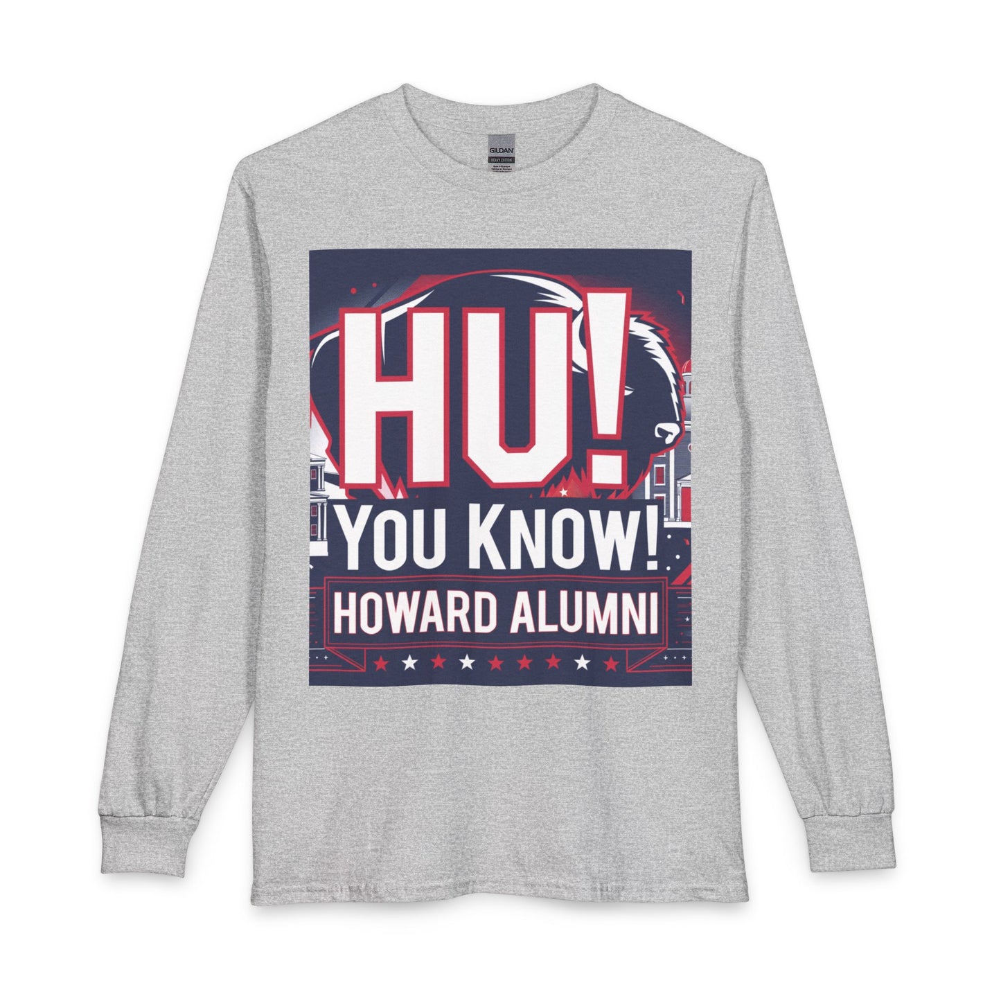 Howard University Heritage Reserve/Unisex Long Sleeve T-Shirt 2