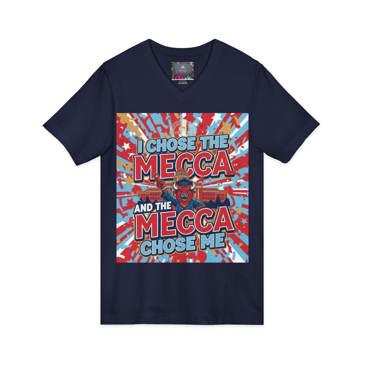 I Chose the Mecca and the Mecca Chose Me Unisex T-Shirt 4/A bold Howard-inspired statement tee for those who proudly embrace the Mecca.