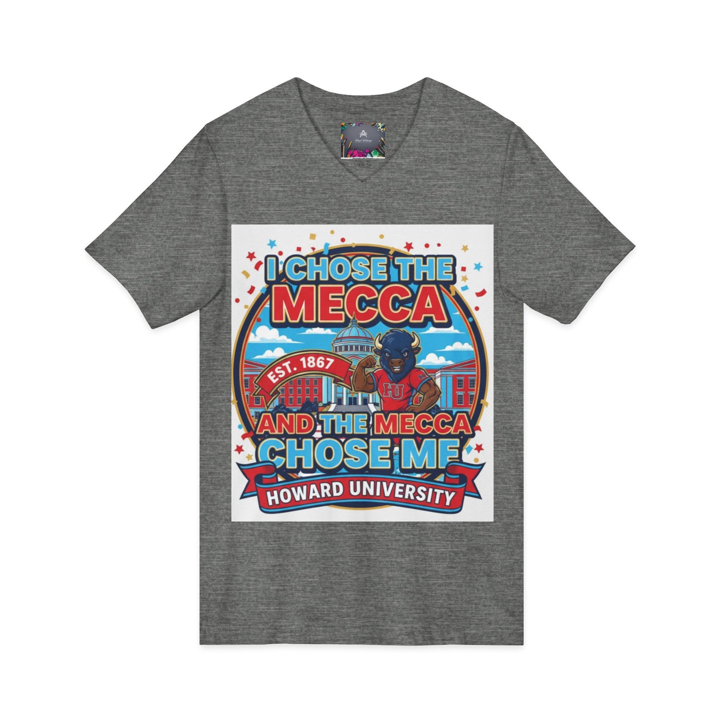 I Chose the Mecca and the Mecca Chose Me Unisex T-Shirt/A bold Howard-inspired statement tee for those who proudly embrace the Mecca.