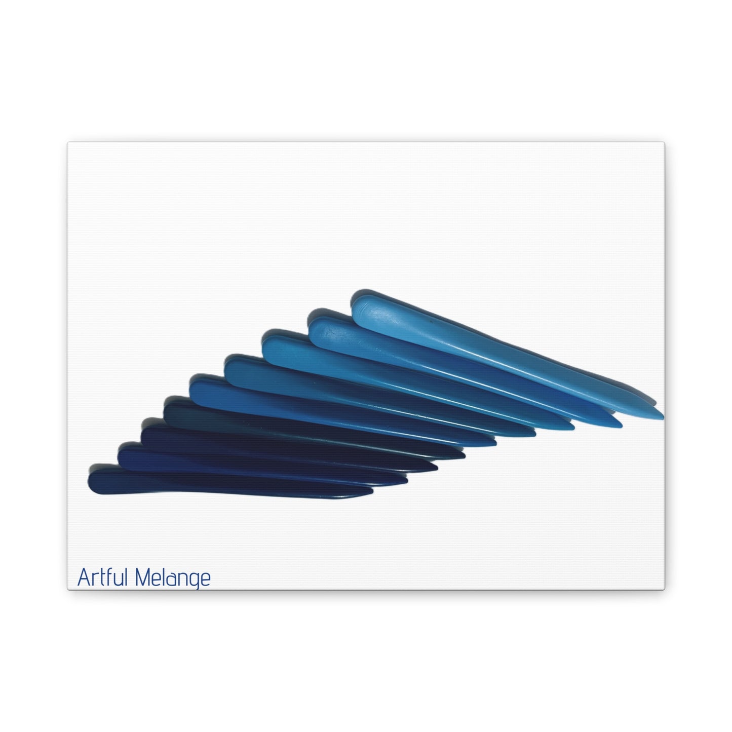 Spectrum Stacks: A Colorful Daydream in Posters and Canvas Prints/Vote Blue wave