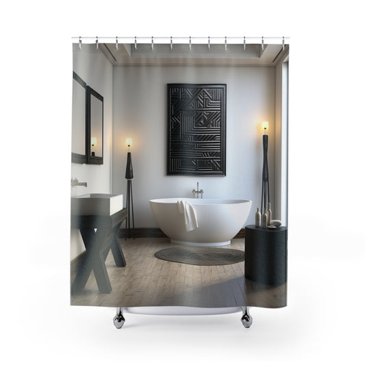 Heritage Tapestry Afro Centric   Shower Curtain