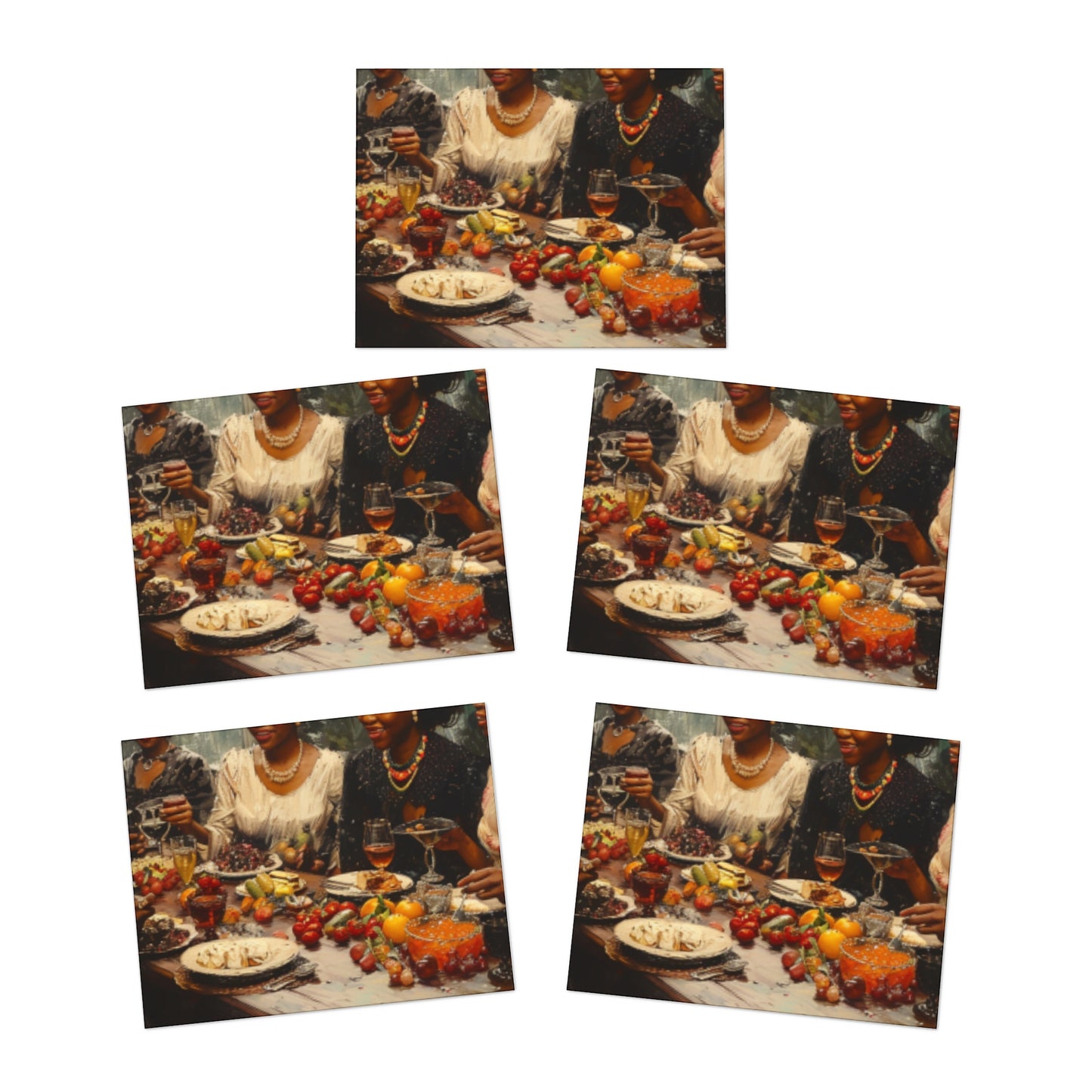 Mimosas and Melanin Note Card Set (5-Pack)