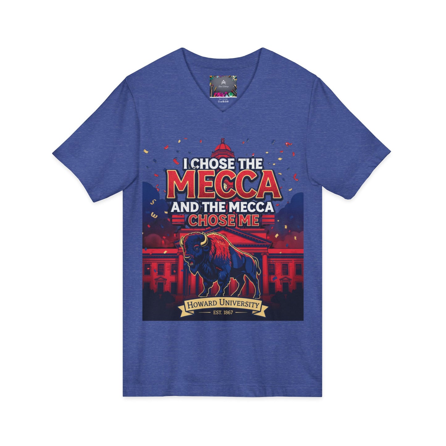 I Chose the Mecca and the Mecca Chose Me Unisex T-Shirt 5/A bold Howard-inspired statement tee for those who proudly embrace the Mecca.
