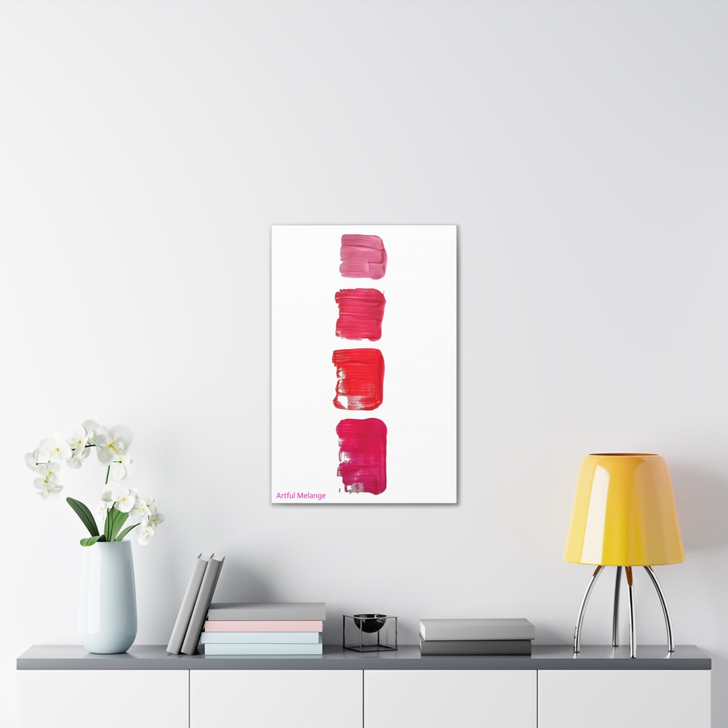 Acrylic Abstract Canvas Print - Richly Textured Artistry