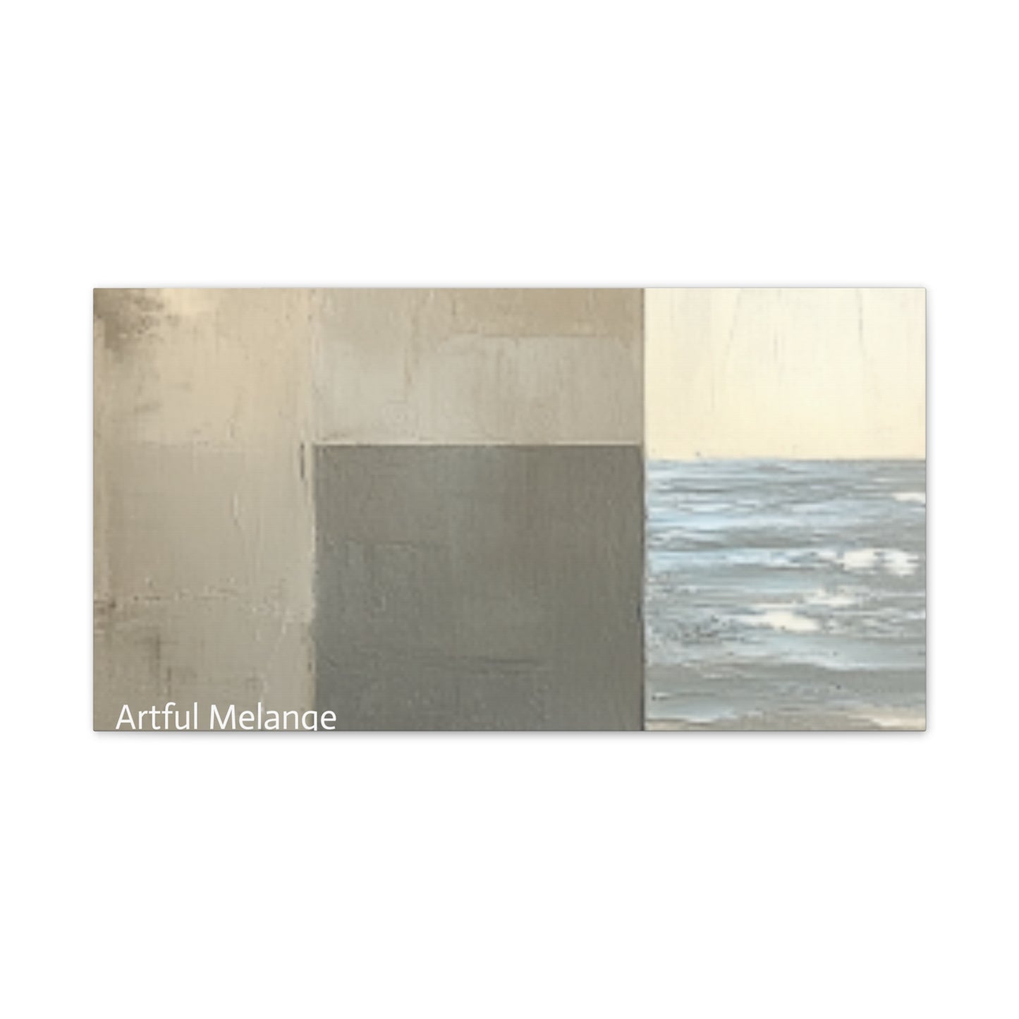 Acrylic Abstract Canvas Print - Richly Textured Artistry