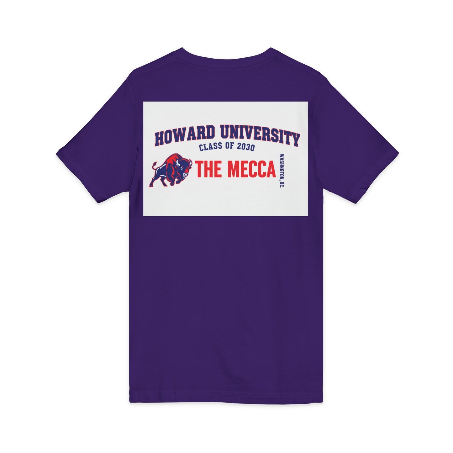 Howard University Class of 2030 Unisex V-Neck T-Shirt | The Mecca Incoming Class Tee
