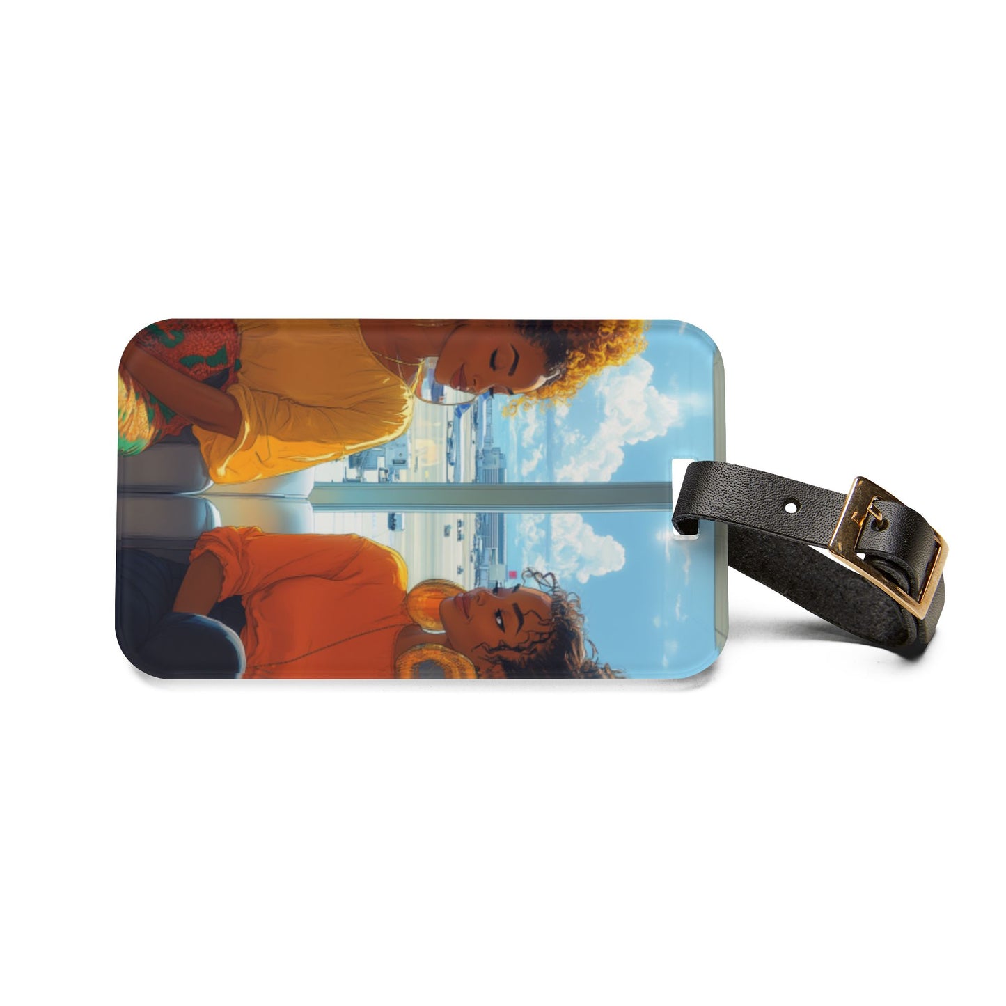 Art Voyage Sisters That Travel Luggage Tag Collection