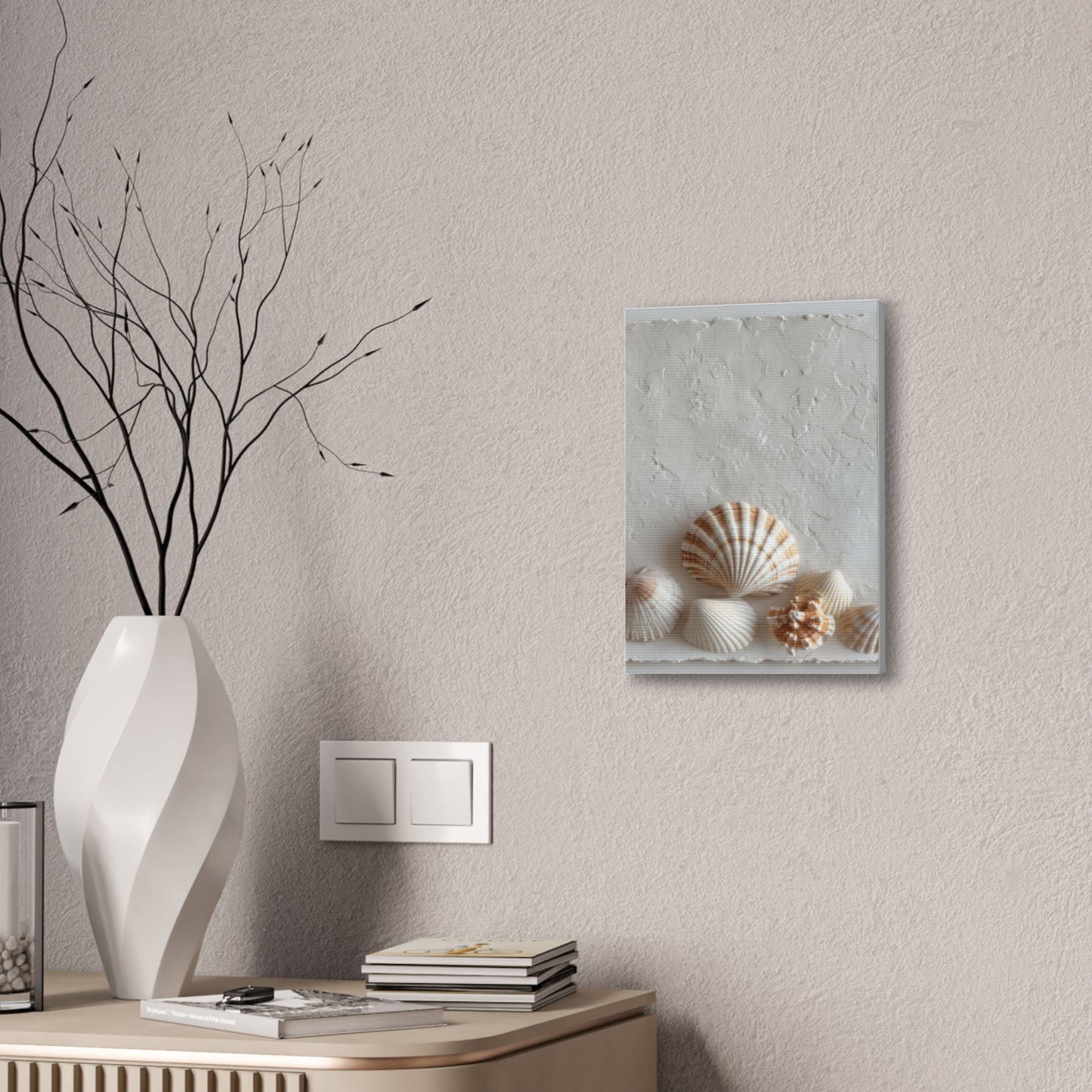 Seashell Serenity Canvas Print